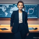 지식 합성 과정에서의 감정 관리 - **Prompt 1: Mastering the Digital Deluge**
    "A confident Polish woman, in her late 20s to early 3...