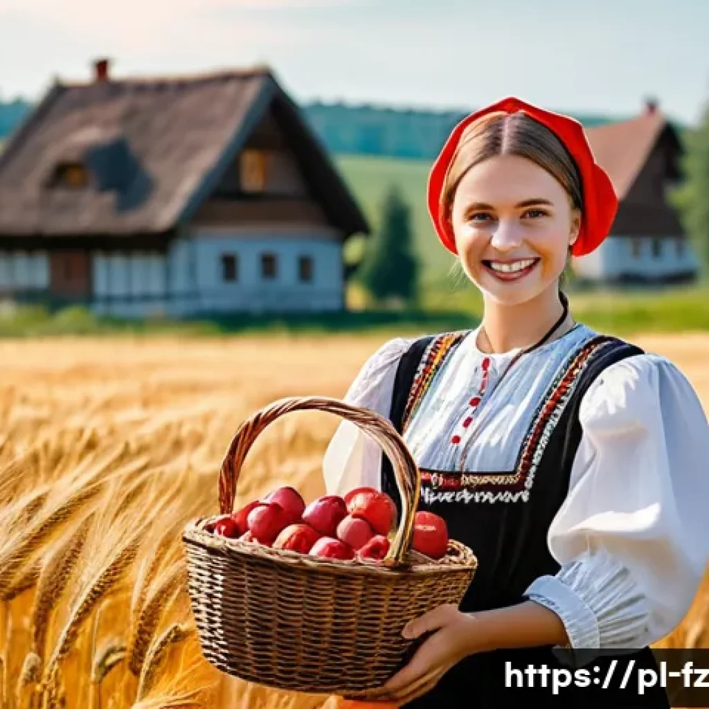 지식 합성을 위한 블로그 운영 전략 - **Prompt:** "A young Polish woman in her late 20s wearing a traditional folk costume from the Łowicz...